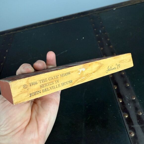 Vintage John Belville House Wood Model Centerville Ohio Folk Art OH Folk Art - Picture 3 of 5